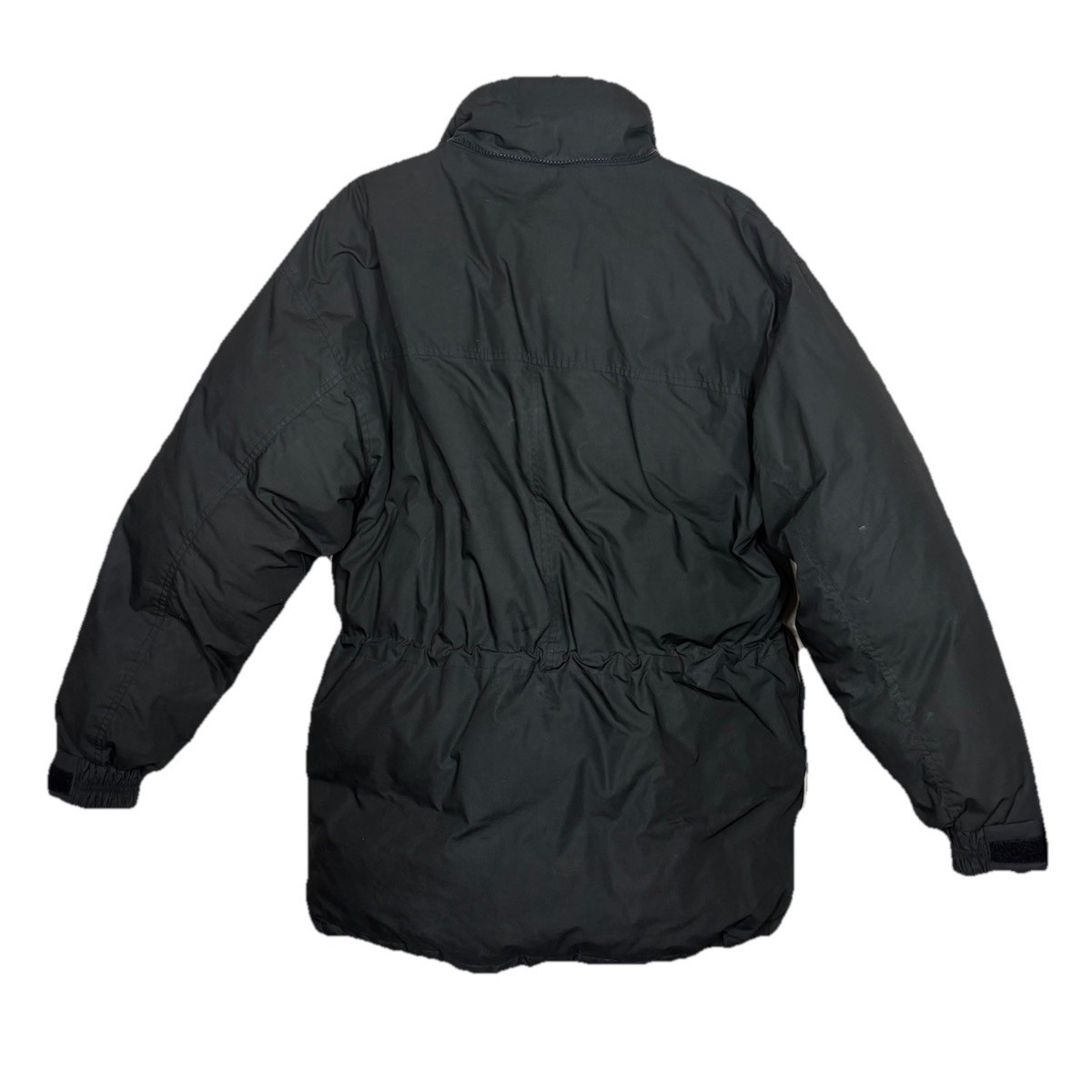 Vintage Triple Fat Goose Jacket Mens Medium Down Filled Parka Black No Hood — image 5 of 6